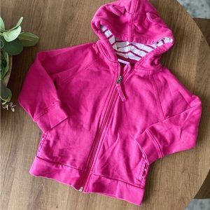 Hanna Andersson Pink Zip Up Jacket